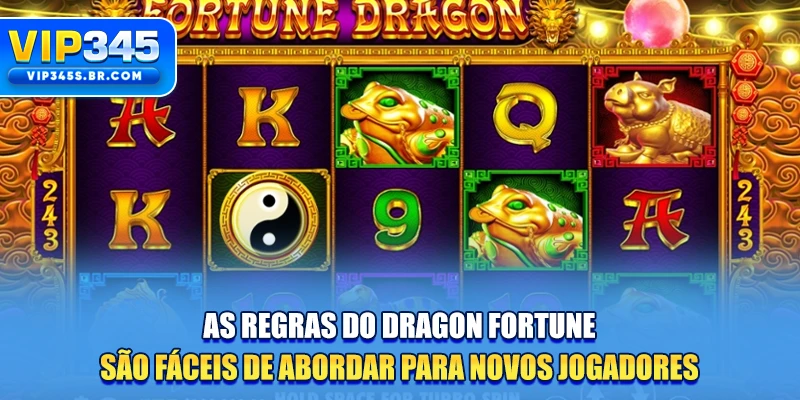As regras do Dragon Fortune são fáceis de abordar para novos jogadores