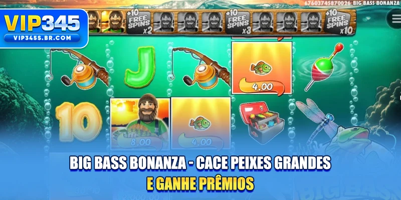 Big Bass Bonanza - Cace Peixes Grandes E Ganhe Prêmios