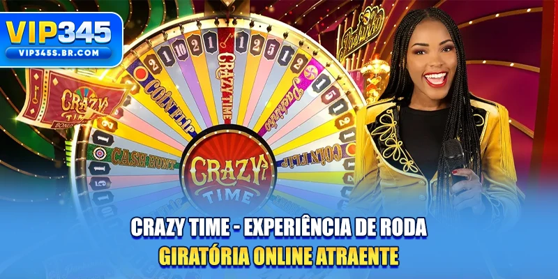 Crazy Time - Experiência De Roda Giratória Online Atraente