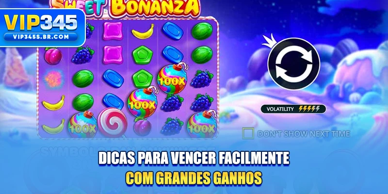 Dicas para vencer facilmente com grandes ganhos