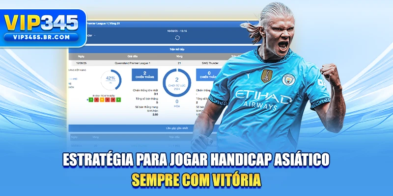 Estratégia para jogar Handicap Asiático sempre com vitória
