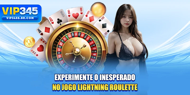 Experimente o inesperado no jogo Lightning Roulette
