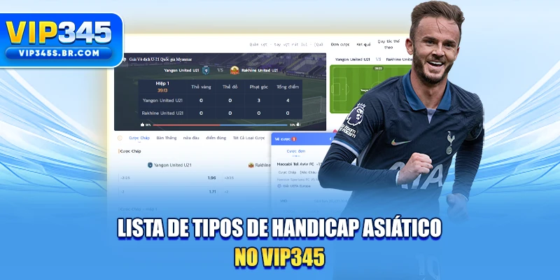 Lista de tipos de Handicap Asiático no VIP345
